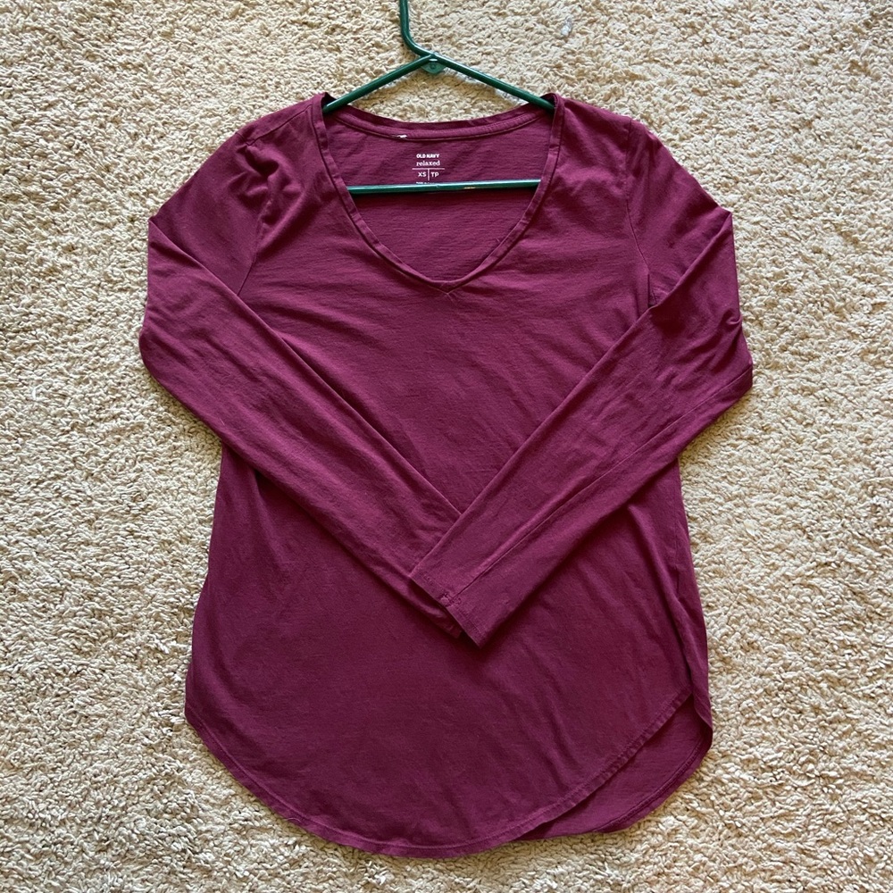 Old Navy Relaxed Women’s Long Sleeve Shirt